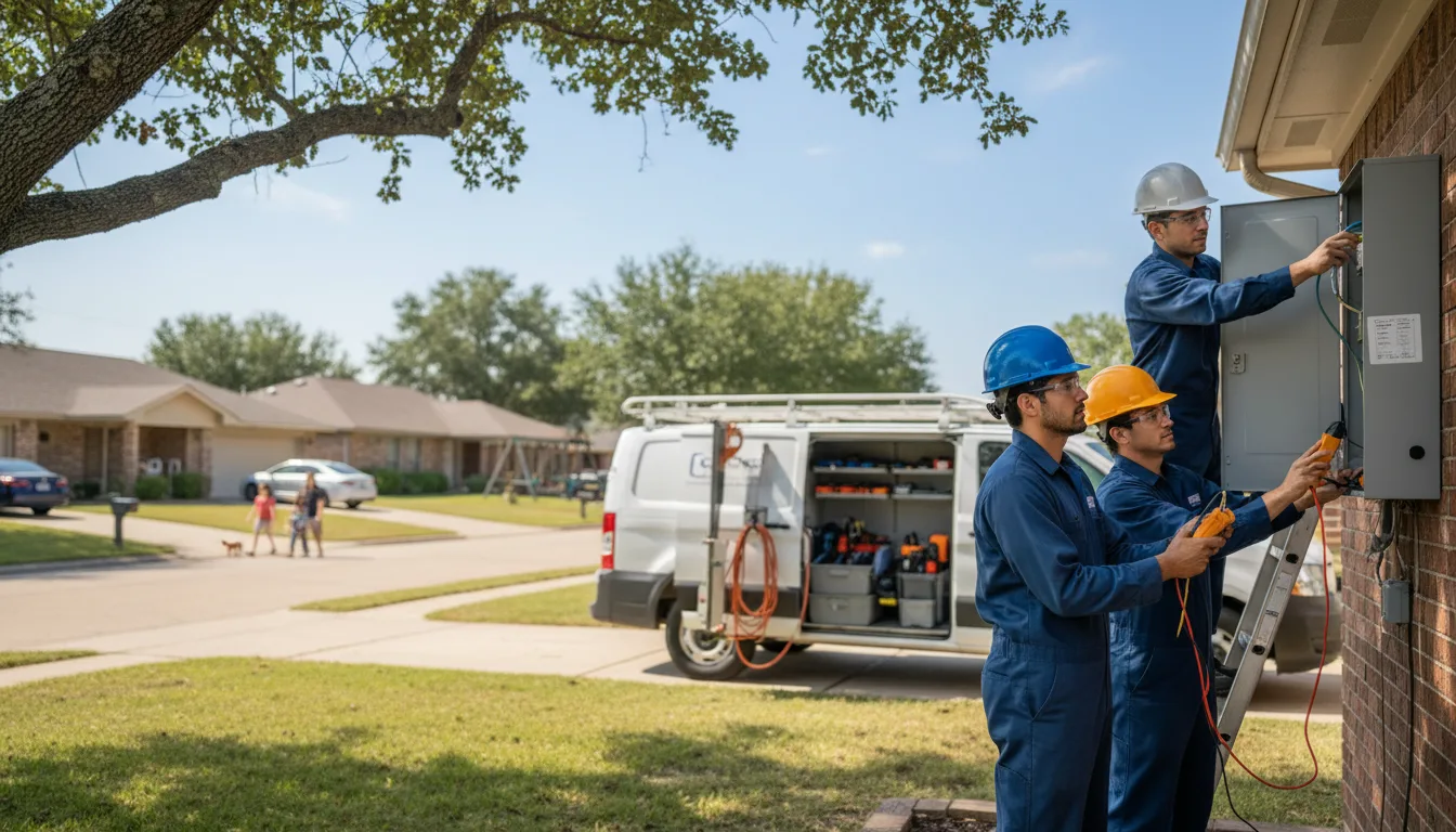 Certified electrician providing emergency electrical services in Weidman, MI